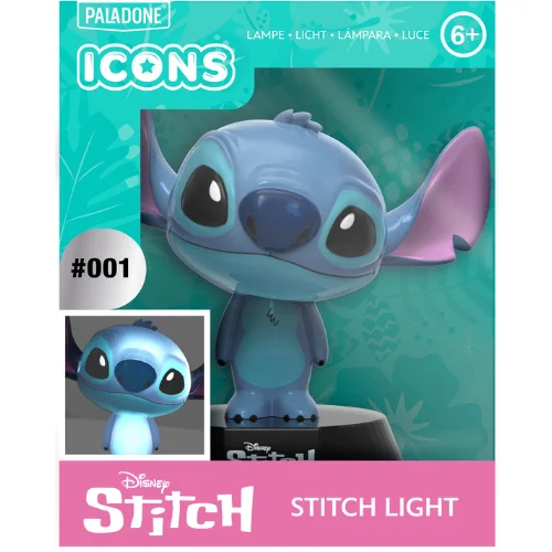 Lumière d'ambiance figurative Disney Lilo & Stitch, 8 pouces de hauteur