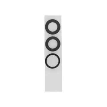 Lentille De Caméra Arrière De Remplacement Pour IPhone 15 Pro Max - Noire, Avec Adhésif, Neuf